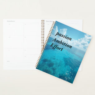 Sea Spiral Photo Notebook Planner