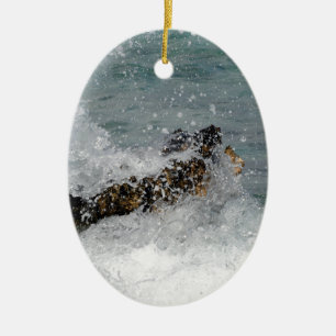 Sea Spray Ceramic Tree Decoration