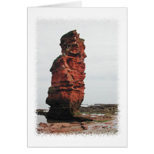 Sea Stack Rock. Ladram Bay, Devon. UK.