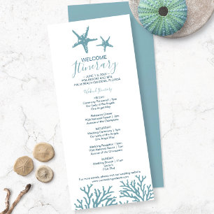 Sea Star Wedding Itinerary
