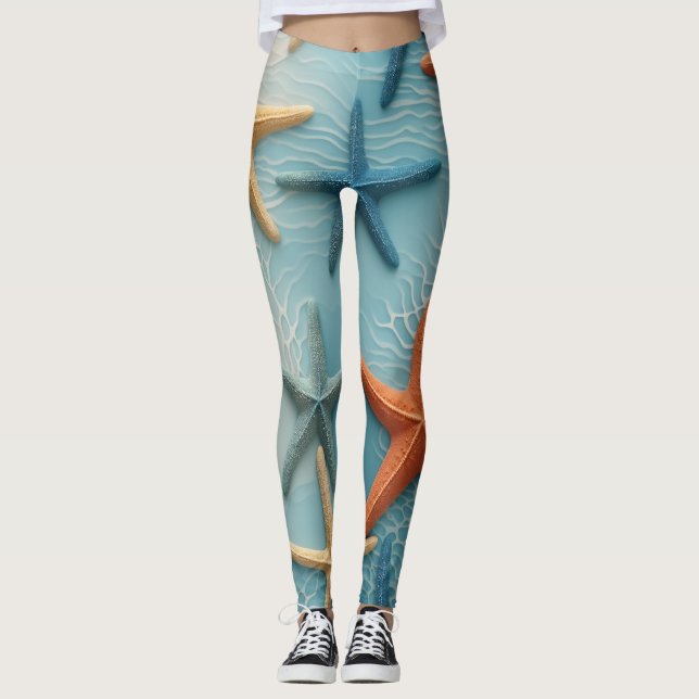 Sea stars leggings (Front)