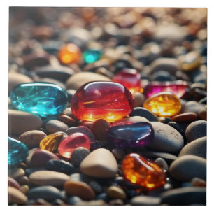 Sea stones Ceramic Tile