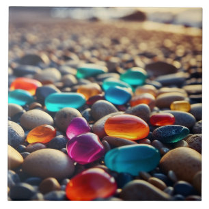 Sea stones Ceramic Tile