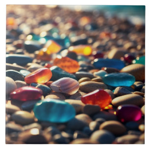 Sea stones Ceramic Tile