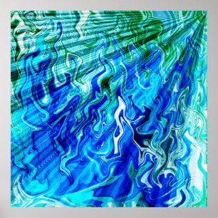 Sea Sunlight Rays...... Poster