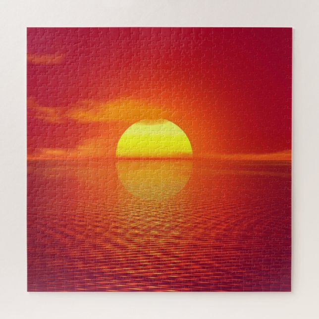 Sea Sunrise Jigsaw Puzzle (Horizontal)