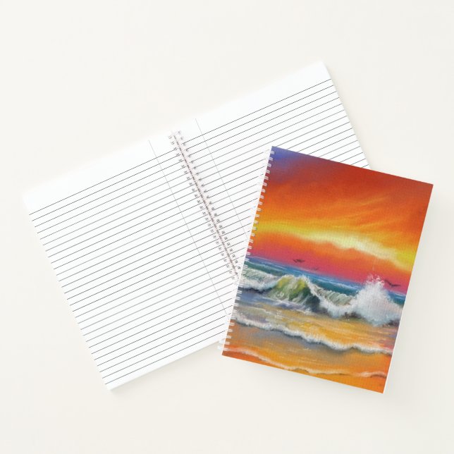 Sea Sunrise Notebook (Inside)
