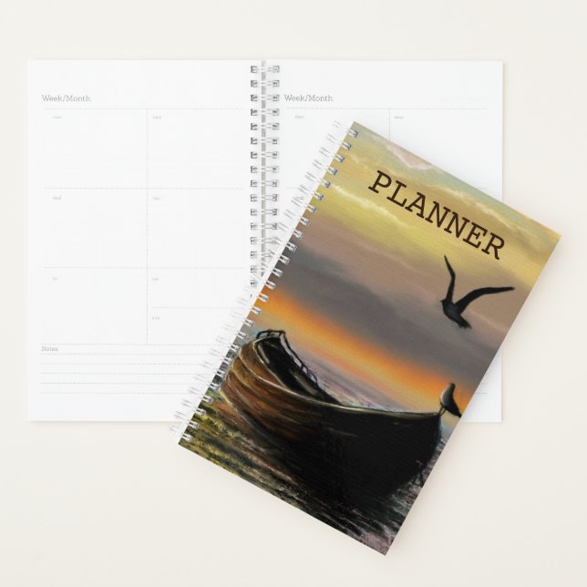 Sea Sunset Boat Planner (Display)