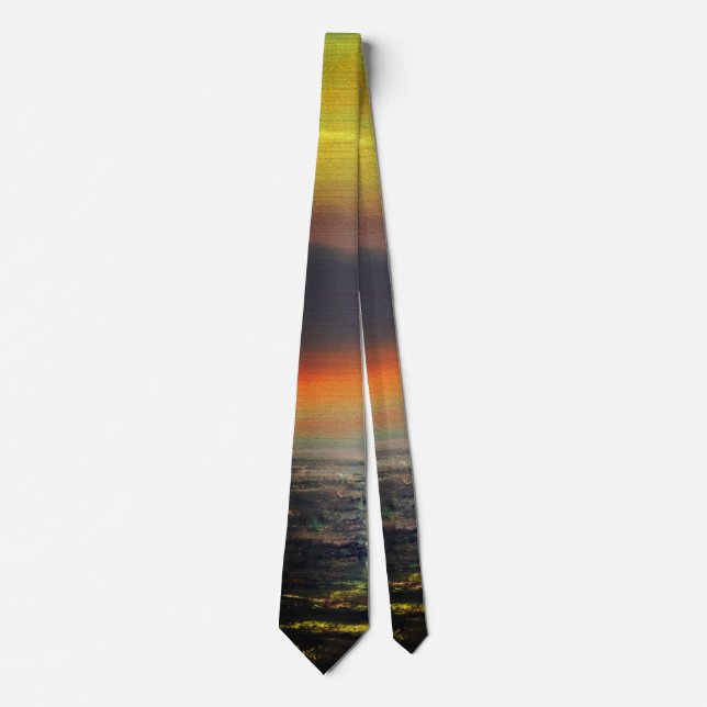 Sea Sunset Neck Tie (Front)