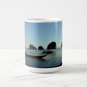 Sea sunset travel coffee mug