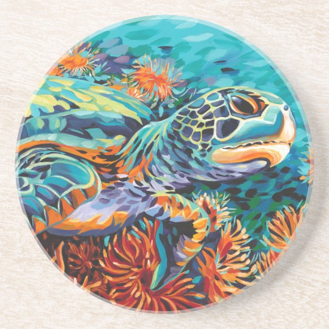 Sea Sweetheart I Coaster (Front)