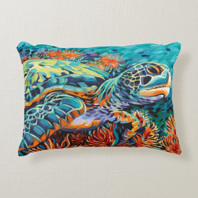Sea Sweetheart I Decorative Cushion (Front)