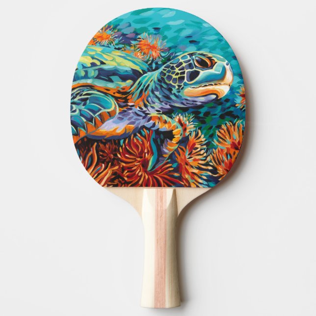 Sea Sweetheart I Ping Pong Paddle (Front)