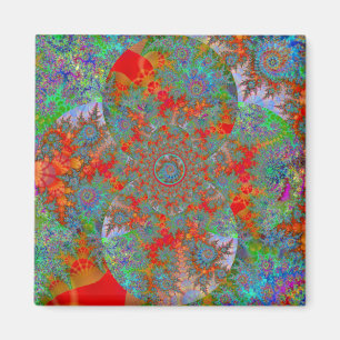 "Sea ... To My Garden" ~ Abstract Art Print Magnet