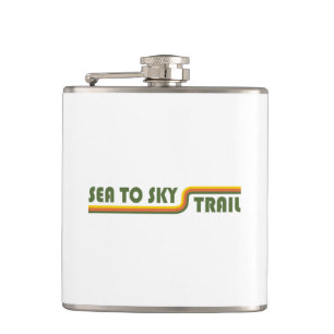 Sea To Sky Trail British Columbia Hip Flask
