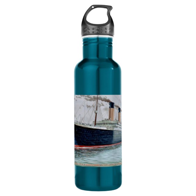 Sea Trials of RMS Titanic 710 Ml Water Bottle (Front)