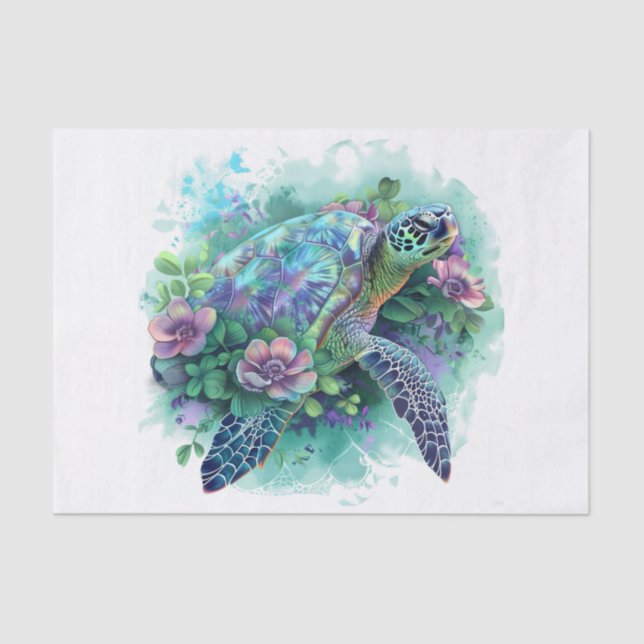 Sea Turtle5 Tissue Paper (Front)