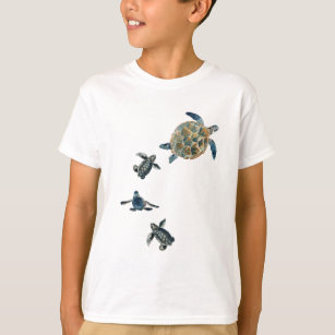 Sea Turtle and Babies T-Shirt