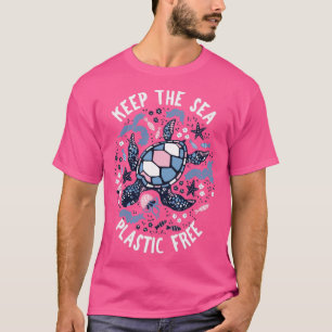 Sea Turtle Animal Rights Gift Vintage Turtle T-Shirt