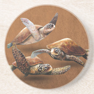 Sea Turtle Animals Extinction Save The Turtles Coaster