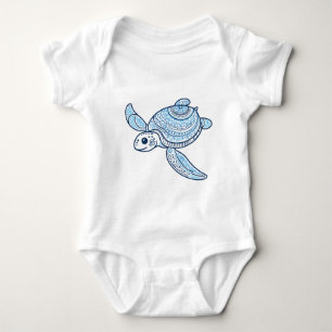 Sea Turtle Baby Bodysuit