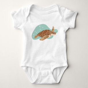 Sea Turtle Baby Bodysuit