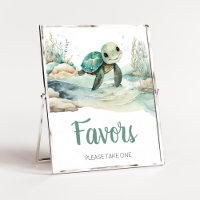 Sea Turtle Baby Shower Favours