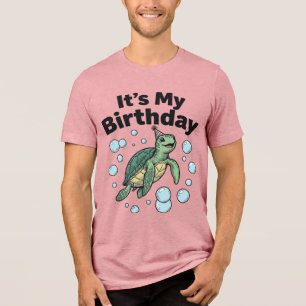 Sea Turtle Birthday Shirt Design_1