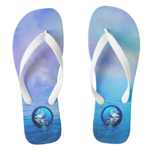 SEA TURTLE BLUE MOON RACE JANDALS