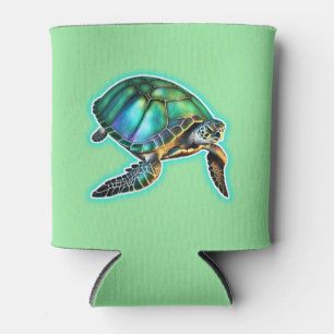 Sea Turtle Can Cooler