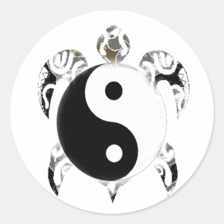 Sea Turtle Classic Round Sticker