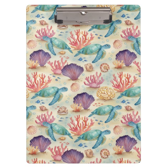 Sea Turtle Clipboard (Front)