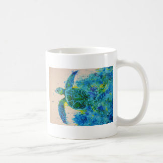 sea turtle coffee mug