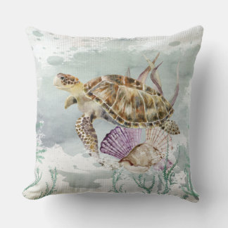 Sea Turtle Cushion