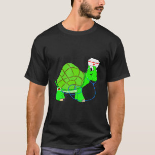Sea Turtle Cute Nurse Tortoise Hospital RN Nursing T-Shirt