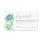 Sea Turtle Diaper Raffle Invitation Enclosure