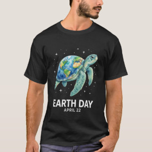 Sea Turtle Earth Day Earth Day April 22 ocean love T-Shirt