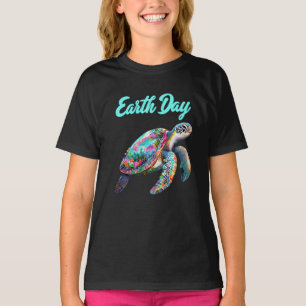 Sea Turtle Earth Day Save The Earth T-Shirt