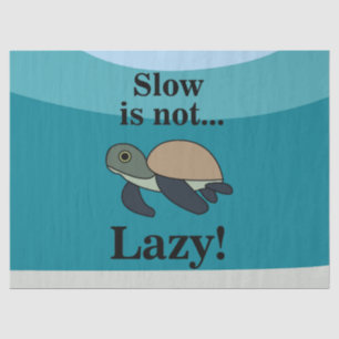Sea Turtle Funny Tissue Paper