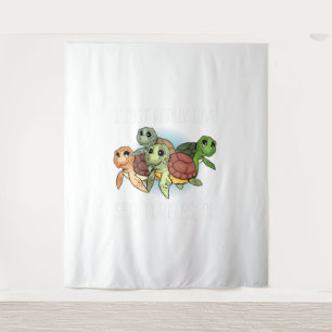 Sea Turtle Gift Kids Women Underwater Sea Turtles Tapestry