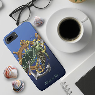 Sea Turtle Green Blue Case-Mate iPhone Case