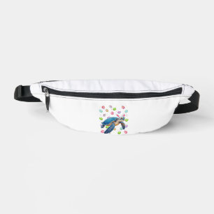 Sea Turtle Happy Easter Egg Hunt Bunny Ear Sea Tur Bum Bags