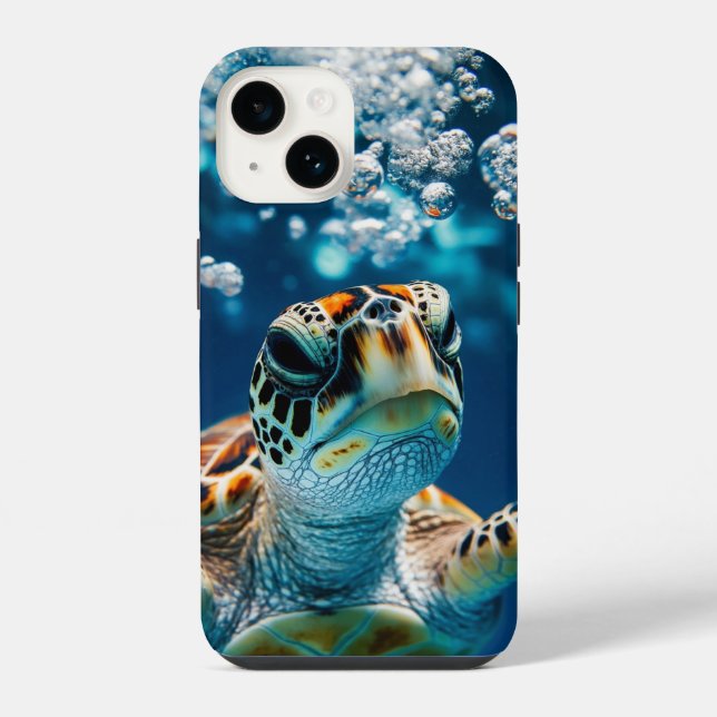 Sea Turtle  iPhone Case (Back)