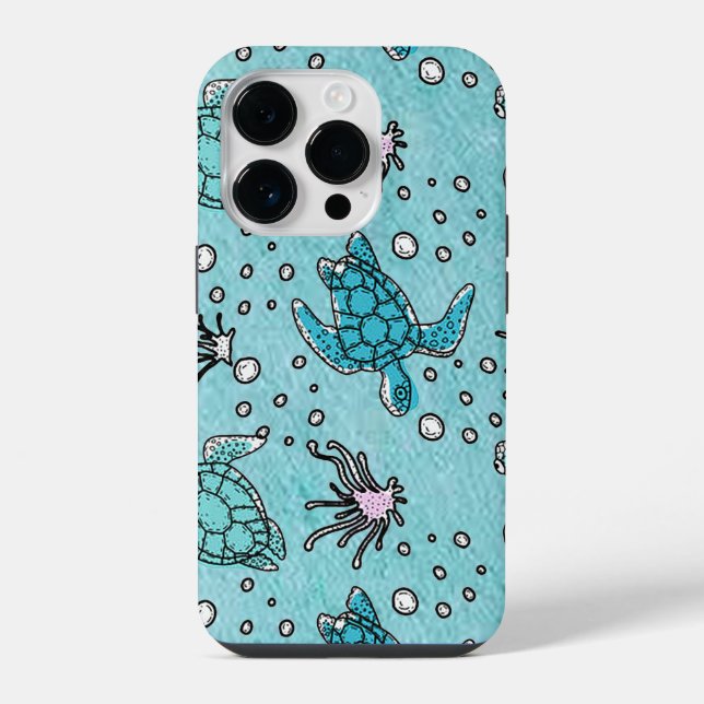 Sea Turtle iPHONE Case (Back)