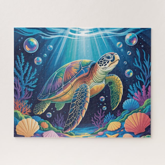 Sea Turtle Jigsaw Puzzle (Horizontal)
