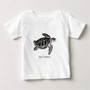 Sea Turtle (Kemp's Ridley) Baby T-Shirt