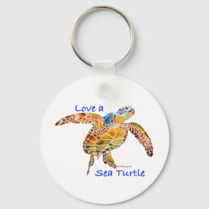 Sea Turtle Key Ring