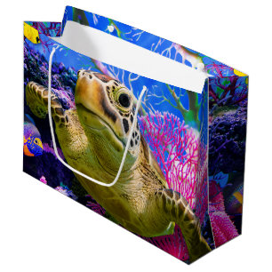 Sea Turtle Large Gift Bag