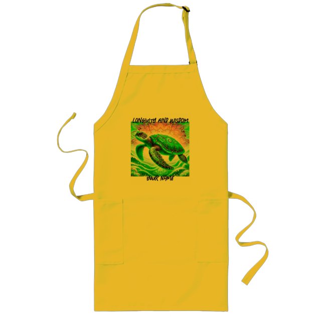 Sea turtle  long apron (Front)