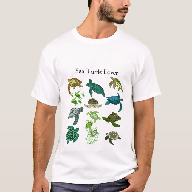 Sea Turtle lover shirt (Front)